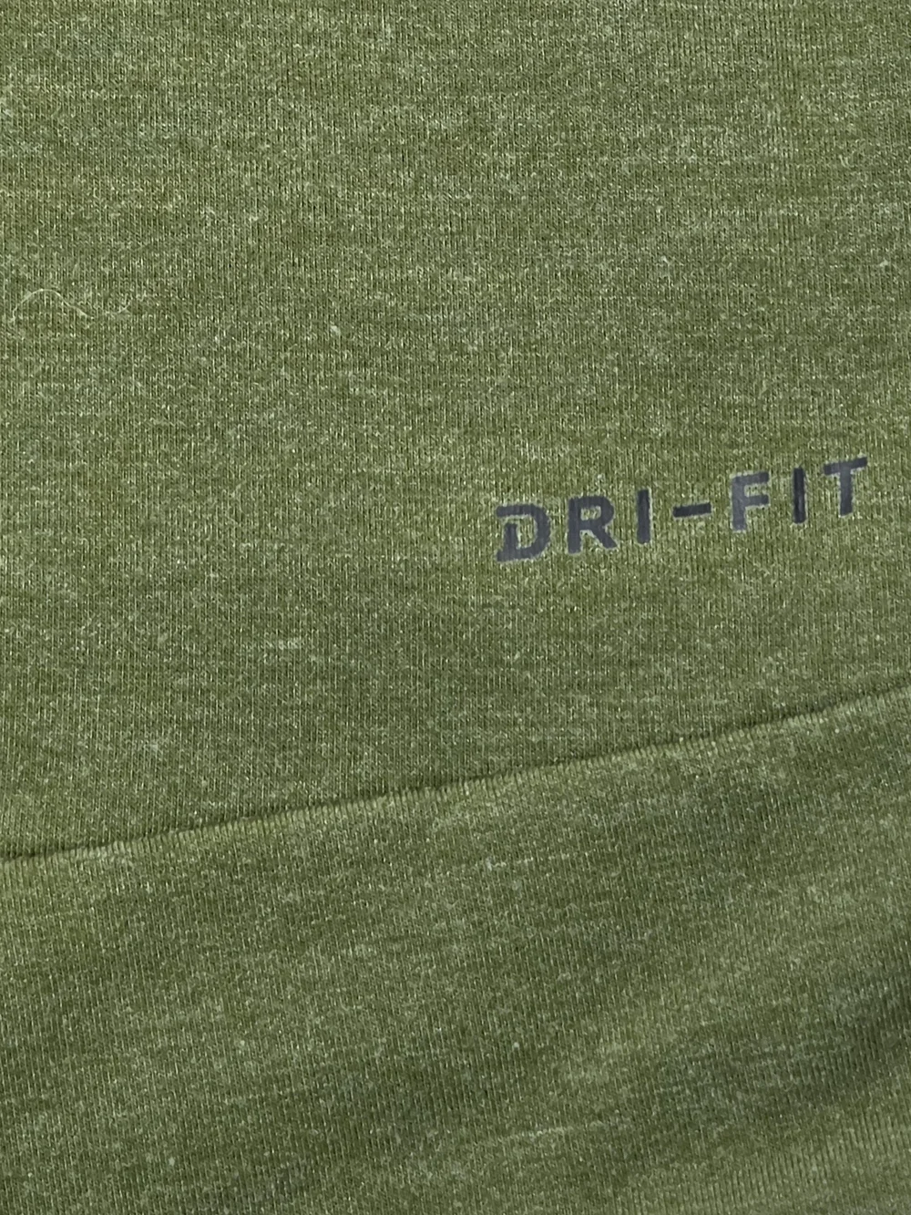 Nike Dri-FIT Full Zip Hoodie Mens 2XL Olive Green Athletic Performance Jacket